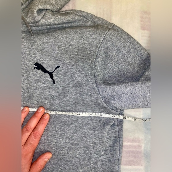 PUMA Men's Gray Hoodie - Picture 4 of 9